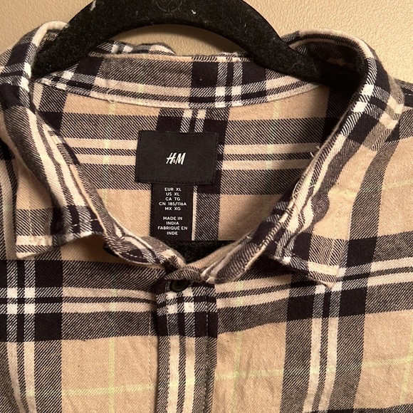 H&M Flannel Button Down - Picture 3 of 3